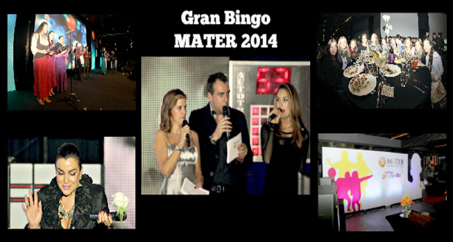 Más de 1200 personas asistieron al Bingo de Corporación MATER 2014