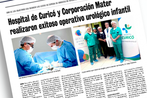 Thumbnail - Prensa de Curicó destaca operativo quirúrgico MATER